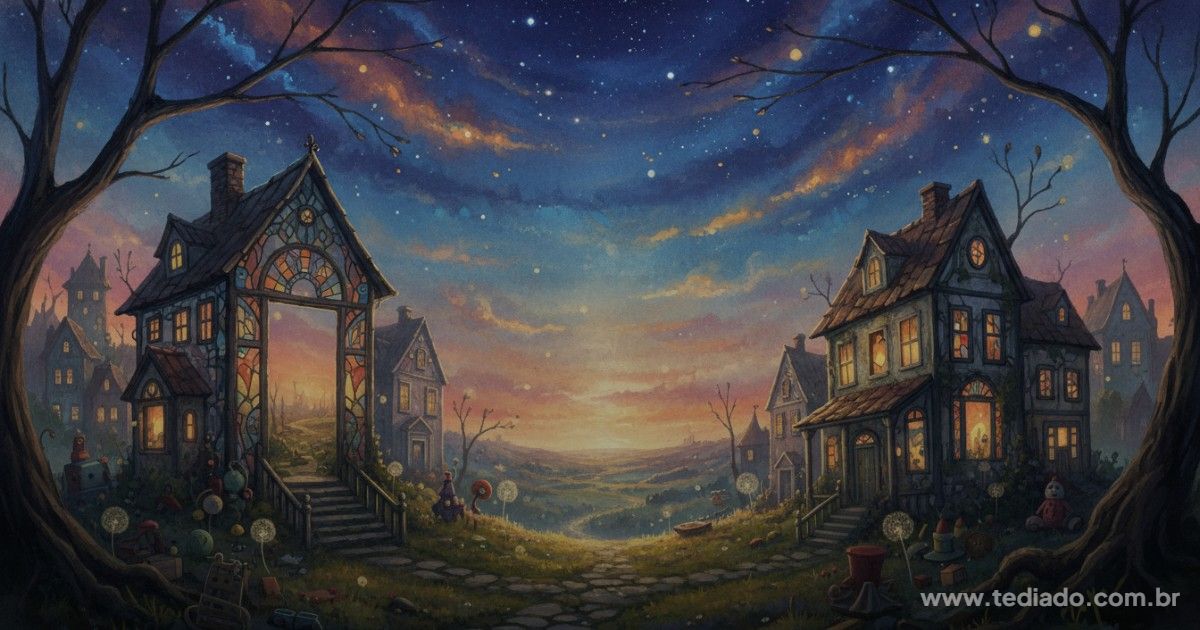 A criança que conversava com casas vazias