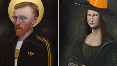 Artista escocês transforma obras clássicas em ícones do streetwear moderno (34 fotos) 33