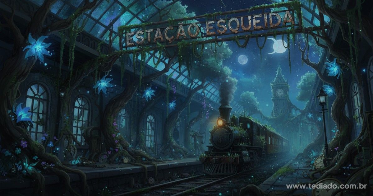 O trem que não aparecia nos mapas 1 A estação esquecida pelo tempo