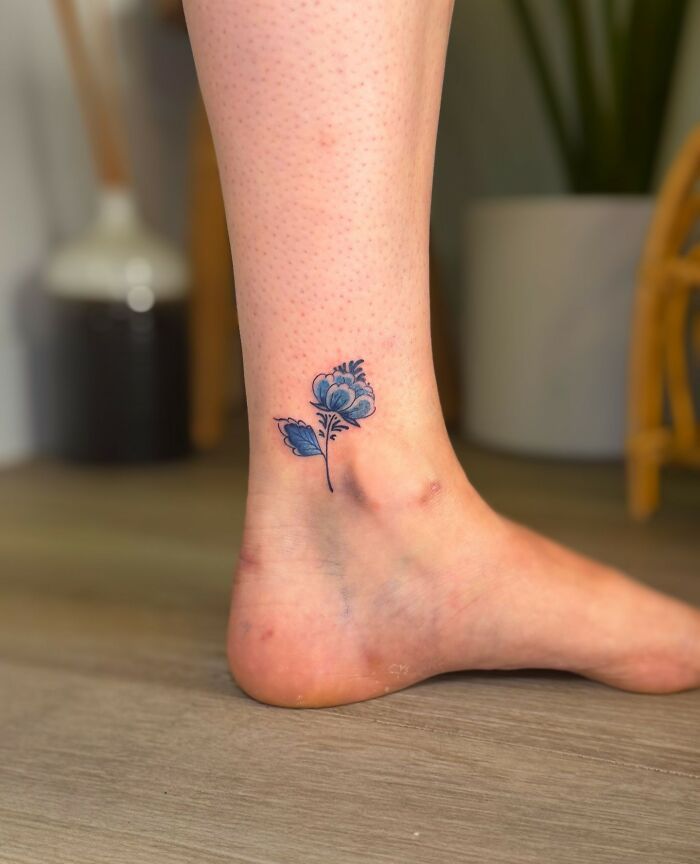 Tatuagens Delft Blue reinventam uma tradição holandesa com tinta e história (27 fotos) 15