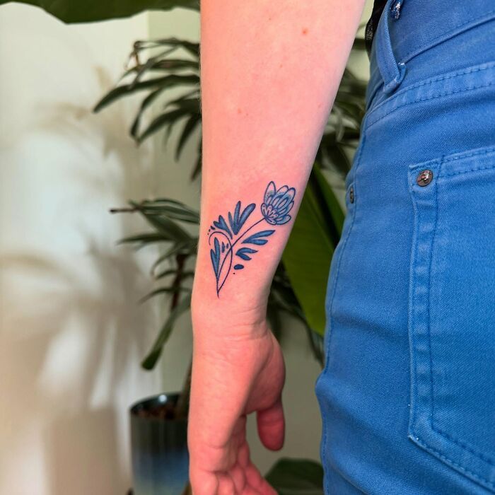 Tatuagens Delft Blue reinventam uma tradição holandesa com tinta e história (27 fotos) 18