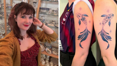 Tatuagens Delft Blue reinventam uma tradição holandesa com tinta e história (27 fotos) 20