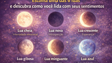 Teste místico. Escolha uma das 6 luas e descubra como você lida com seus sentimentos 10