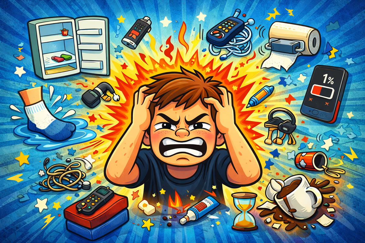 coisas pequenas que irritam mais do que deveriam (e todo mundo finge que está tudo bem)