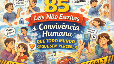 85 leis não escritas da convivência humana que todo mundo segue sem perceber
