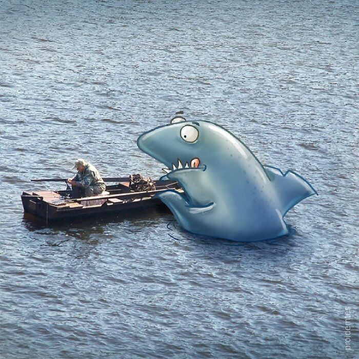 Arte urbana criativa: como cenas comuns da cidade viram personagens cheios de vida (40 fotos) 2