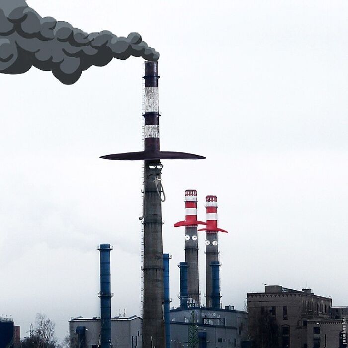 Arte urbana criativa: como cenas comuns da cidade viram personagens cheios de vida (40 fotos) 7