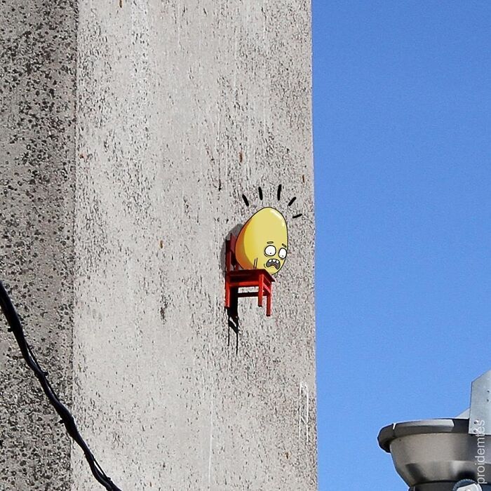 Arte urbana criativa: como cenas comuns da cidade viram personagens cheios de vida (40 fotos) 20