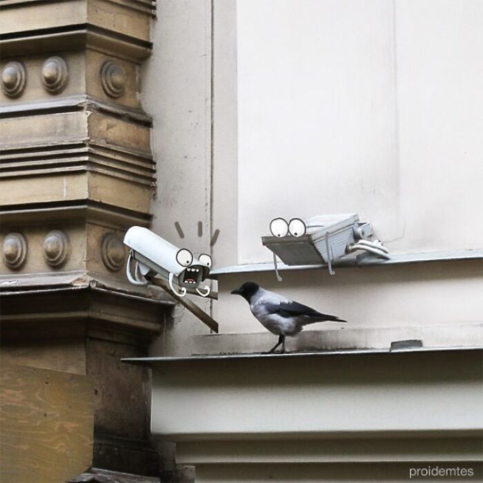 Arte urbana criativa: como cenas comuns da cidade viram personagens cheios de vida (40 fotos) 21