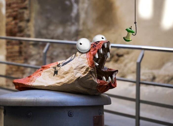 Arte urbana criativa: como cenas comuns da cidade viram personagens cheios de vida (40 fotos) 36