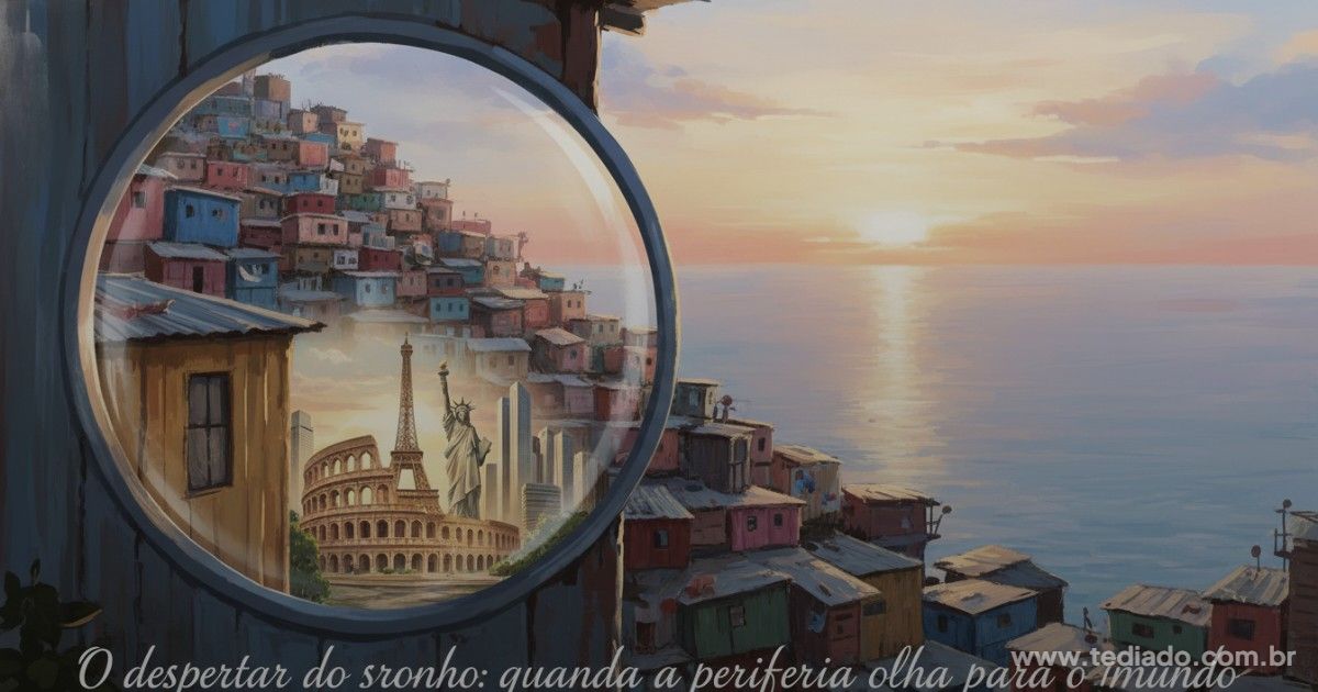 O despertar do sonho: quando a periferia olha para o mundo