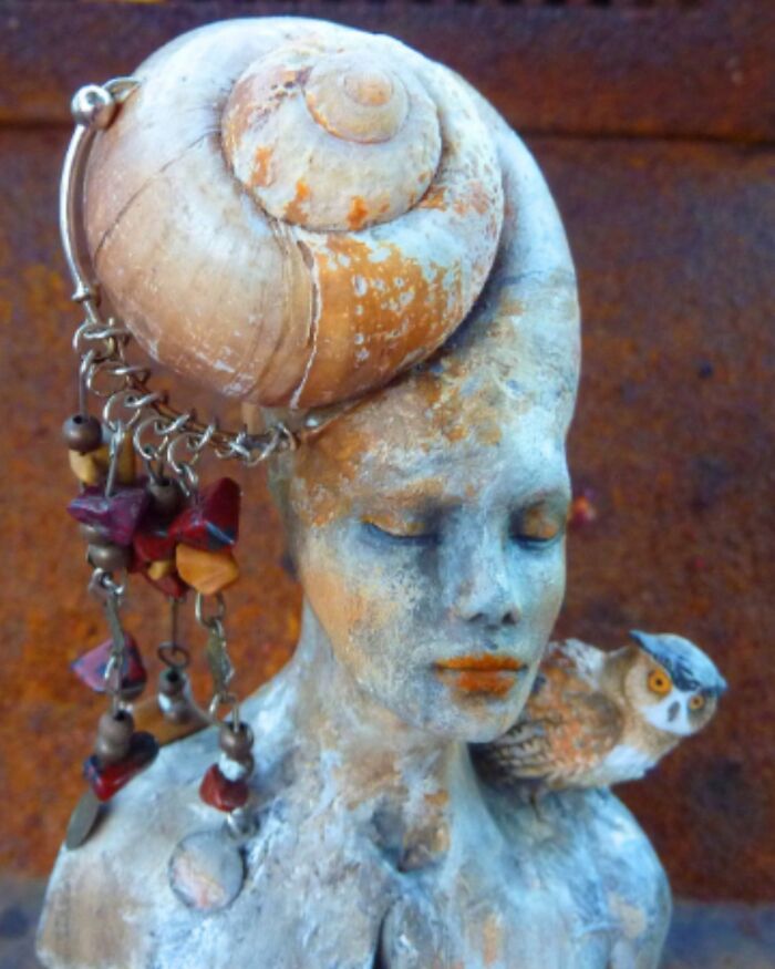 Esculturas feitas com madeira revelam rostos e emoções escondidos na própria natureza (29 fotos) 5