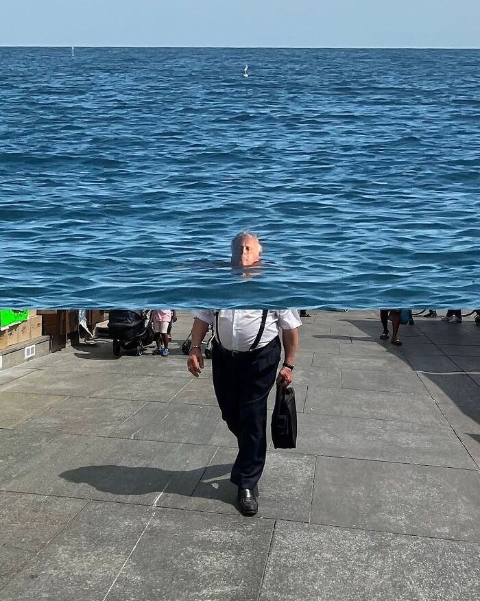 Fotos tiradas no momento perfeito revelam coincidências incríveis que parecem impossíveis (32 fotos) 22