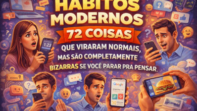 Hábitos modernos: 72 coisas que viraram normais, mas são completamente bizarras se você parar pra pensar