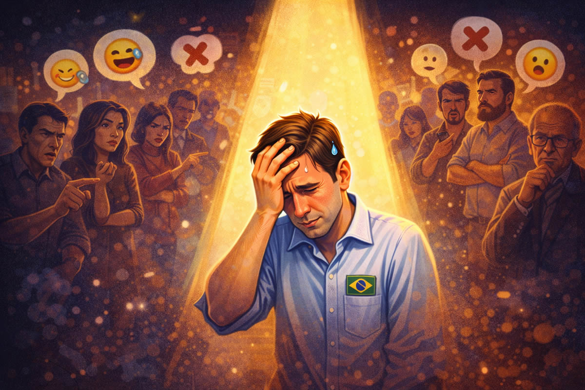 O cérebro ama exagerar ameaças sociais