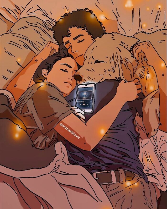 Retratos digitais hiper-realistas emocionam ao capturar o amor entre pessoas e seus animais (32 fotos) 25