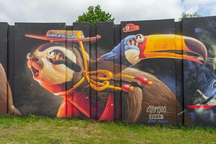 Street art pelo mundo: Perfil revela murais e grafites escondidos em cidades surpreendentes (32 fotos) 22