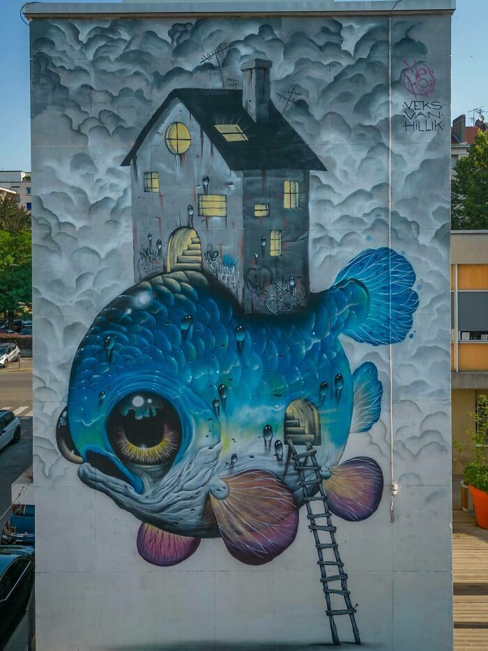 Street art pelo mundo: Perfil revela murais e grafites escondidos em cidades surpreendentes (32 fotos) 27