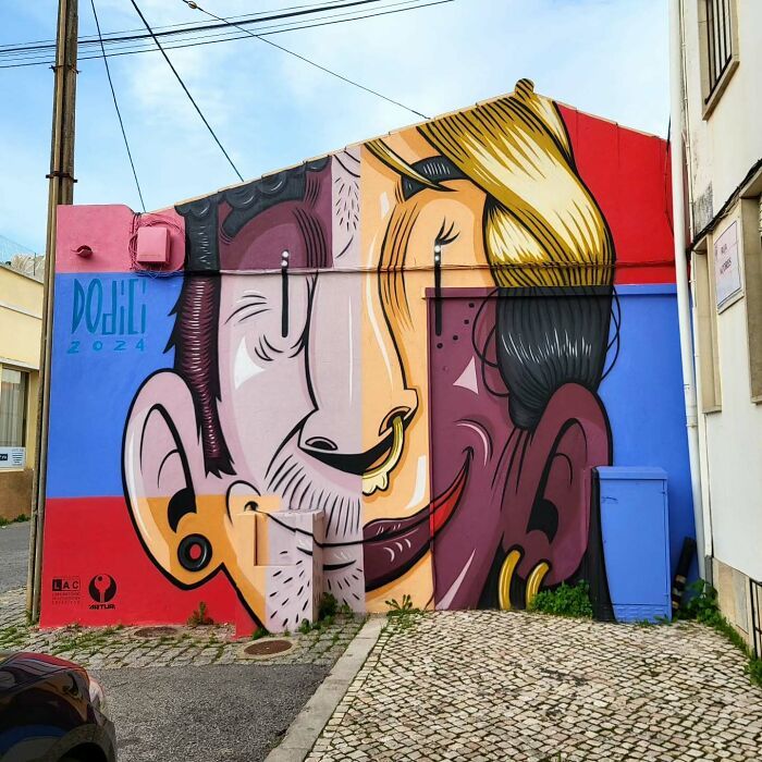 Street art urbana ganha significado profundo em projeto que vai além do visual (34 fotos) 12