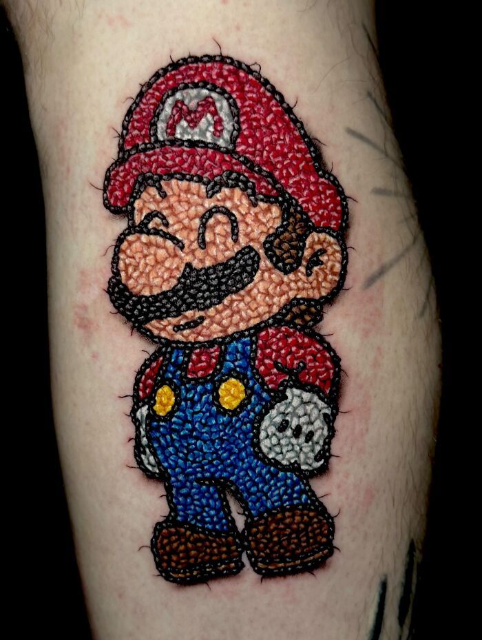 Tatuagens de bordado hiper-realistas criam ilusão impressionante de fios costurados na pele (30 fotos) 20