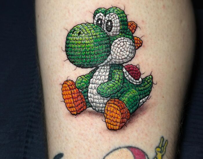 Tatuagens de bordado hiper-realistas criam ilusão impressionante de fios costurados na pele (30 fotos) 21