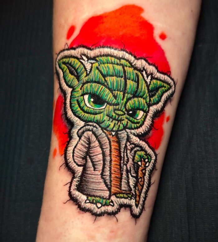 Tatuagens de bordado hiper-realistas criam ilusão impressionante de fios costurados na pele (30 fotos) 23