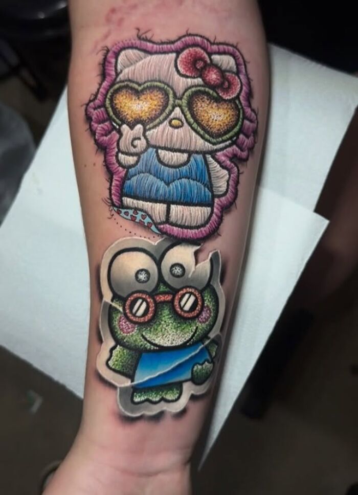 Tatuagens de bordado hiper-realistas criam ilusão impressionante de fios costurados na pele (30 fotos) 25