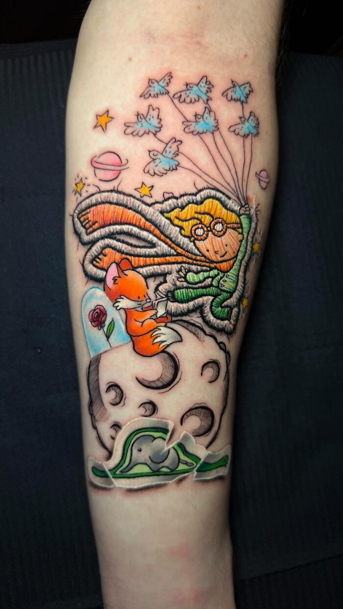 Tatuagens de bordado hiper-realistas criam ilusão impressionante de fios costurados na pele (30 fotos) 28