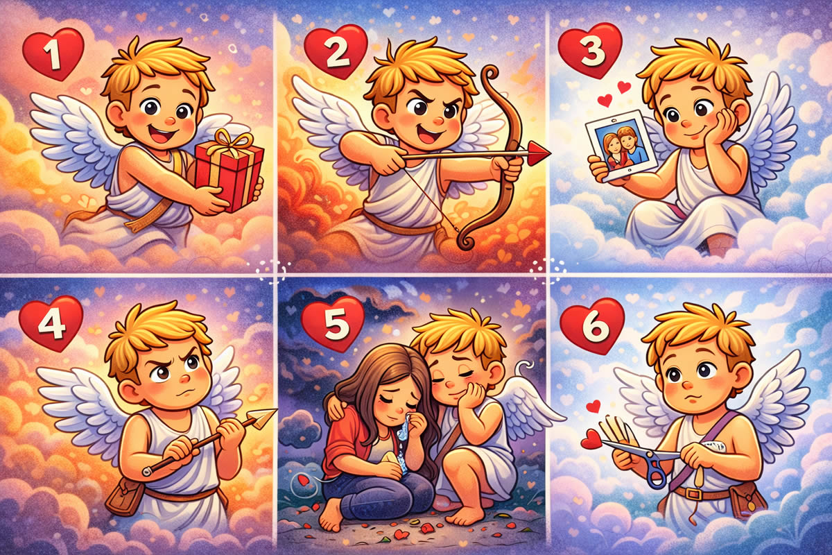 Teste do Cupido: O que o Cupido que você escolher revela sobre o amor que seu coração precisa hoje