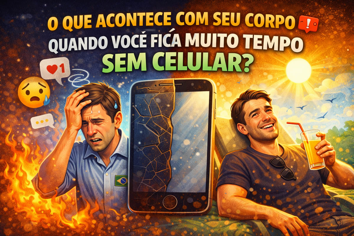 Vício em celular sintomas: 15 efeitos no seu corpo ao ficar muito tempo sem celular