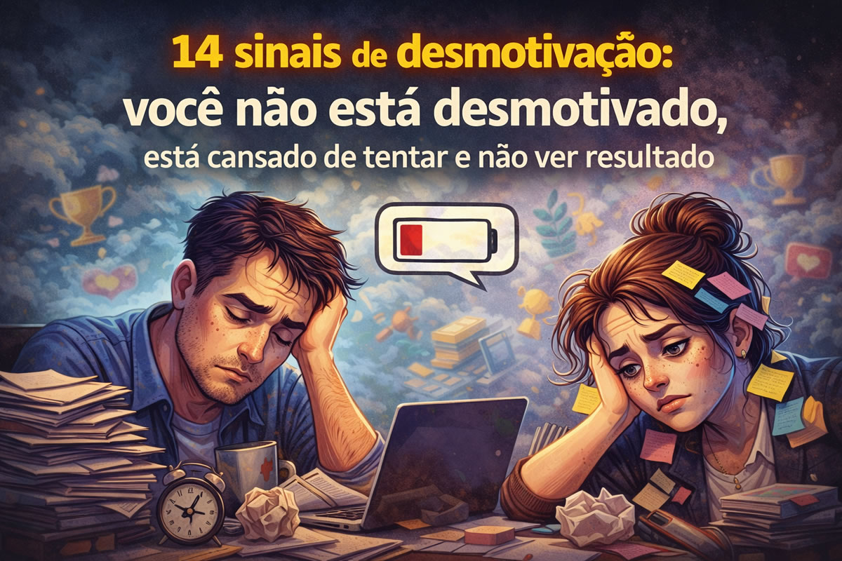 14 sinais de desmotivação: você não está desmotivado, está cansado de tentar e não ver resultado 35 14 sinais de desmotivação: você não está desmotivado, está cansado de tentar e não ver resultado