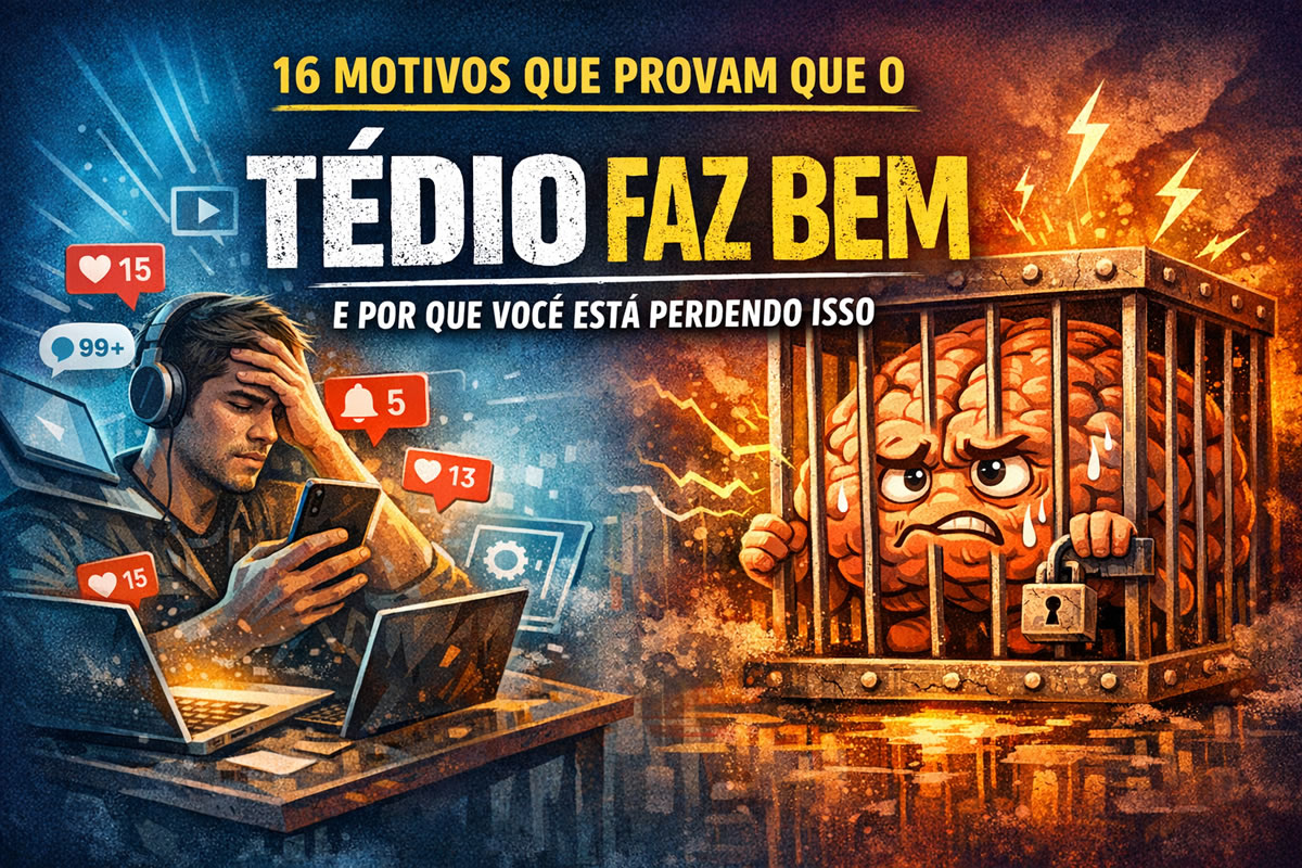 16 motivos que provam que o tédio faz bem e por que você está perdendo isso