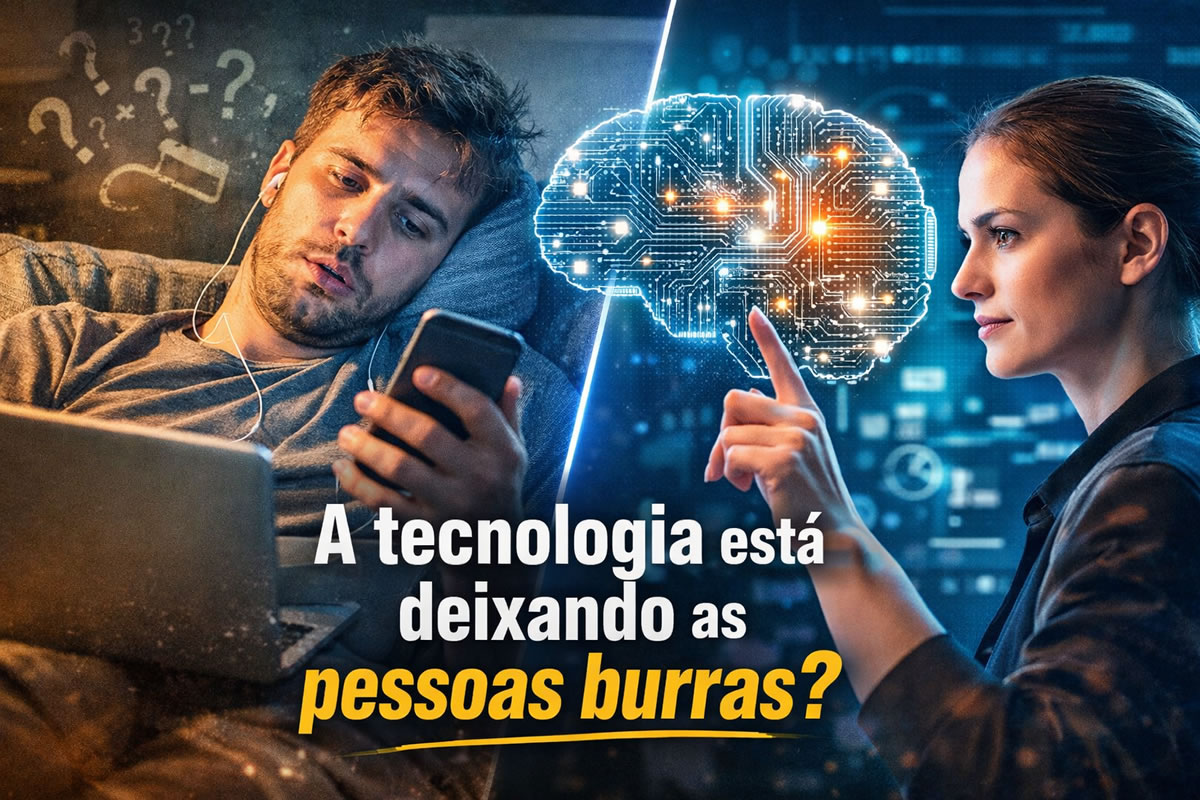 25 sinais de que a tecnologia está deixando as pessoas burras… ou só mudando a forma de pensar?