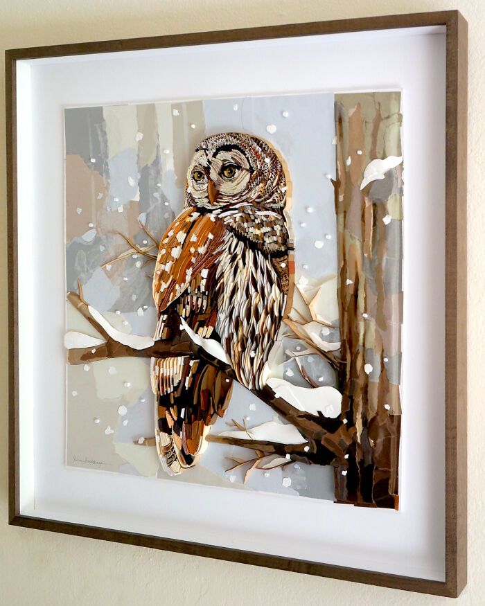 Arte com papel que parece pintura: o trabalho incrível que está surpreendendo a internet (32 fotos) 6