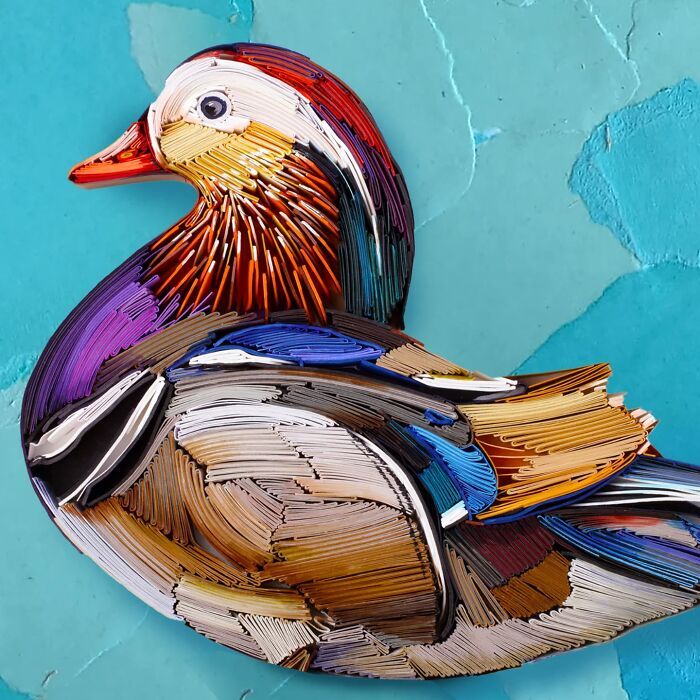 Arte com papel que parece pintura: o trabalho incrível que está surpreendendo a internet (32 fotos) 7