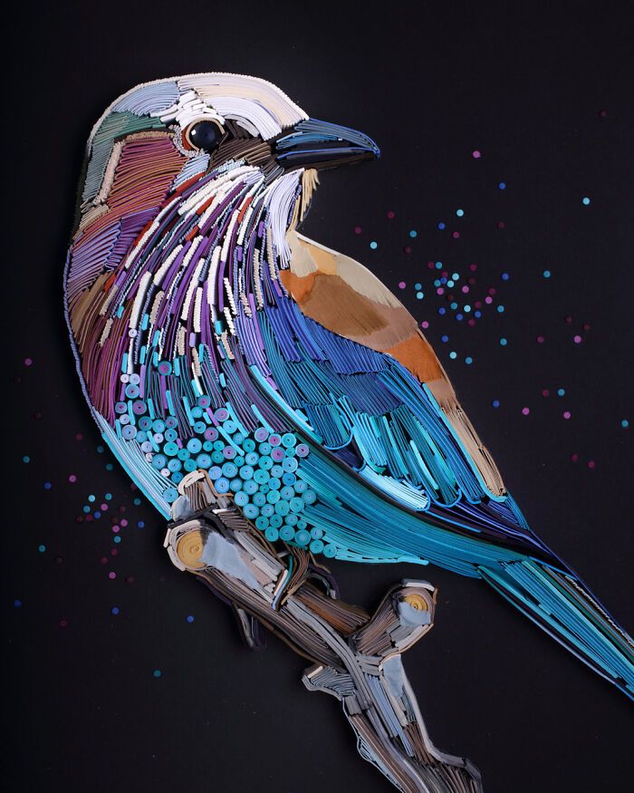 Arte com papel que parece pintura: o trabalho incrível que está surpreendendo a internet (32 fotos) 13