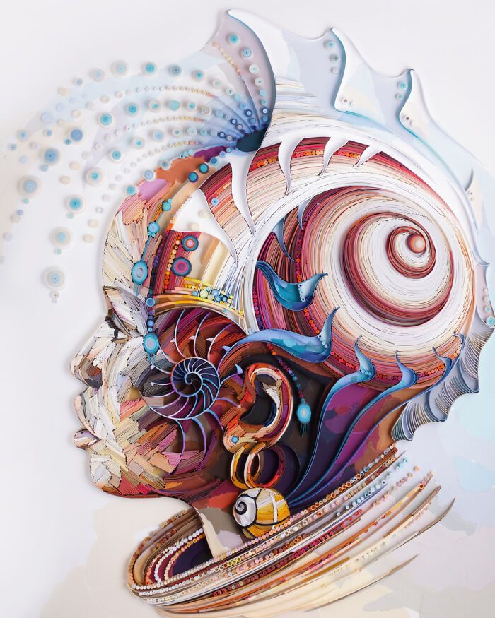 Arte com papel que parece pintura: o trabalho incrível que está surpreendendo a internet (32 fotos) 18