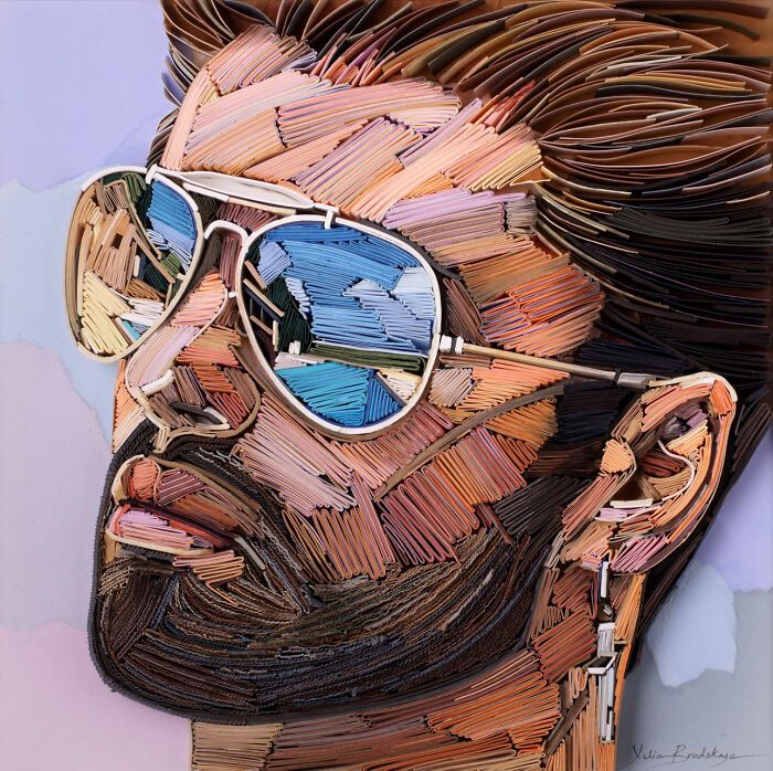 Arte com papel que parece pintura: o trabalho incrível que está surpreendendo a internet (32 fotos) 28