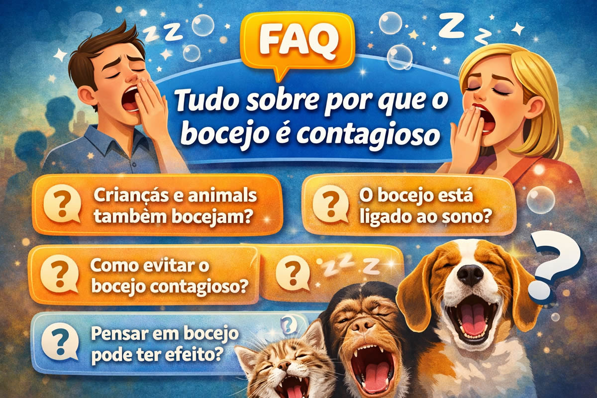 Dúvidas comuns sobre por que o bocejo é contagioso Dúvidas comuns sobre por que o bocejo é contagioso