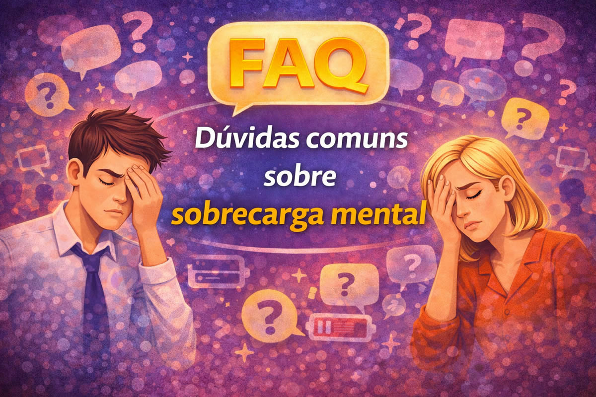 Dúvidas comuns sobre sobrecarga mental Dúvidas comuns sobre sobrecarga mental