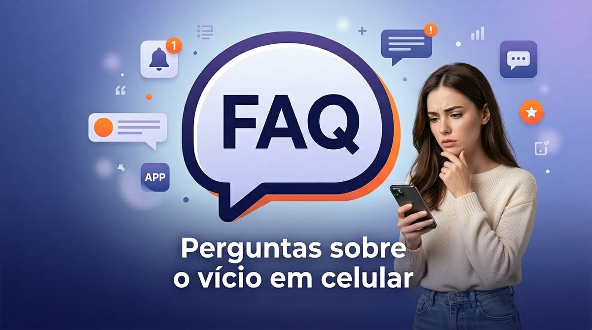 Dúvidas comuns sobre vício em celular