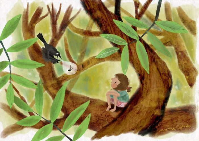 Martina Heiduczek transforma o simples em magia com ilustrações que encantam o mundo (32 fotos) 1