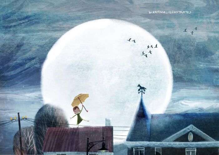 Martina Heiduczek transforma o simples em magia com ilustrações que encantam o mundo (32 fotos) 11