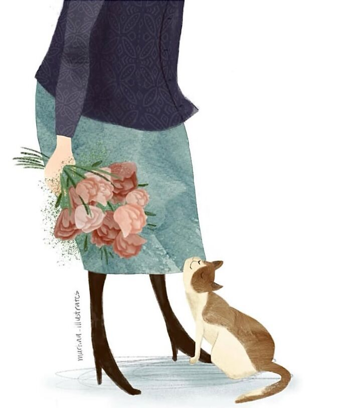 Martina Heiduczek transforma o simples em magia com ilustrações que encantam o mundo (32 fotos) 12