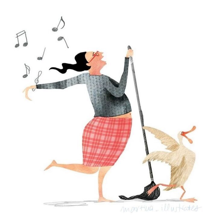 Martina Heiduczek transforma o simples em magia com ilustrações que encantam o mundo (32 fotos) 18