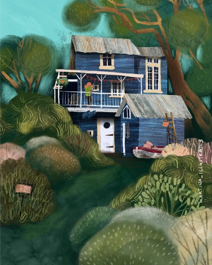 Martina Heiduczek transforma o simples em magia com ilustrações que encantam o mundo (32 fotos) 22
