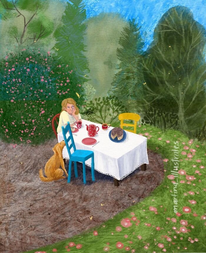 Martina Heiduczek transforma o simples em magia com ilustrações que encantam o mundo (32 fotos) 27