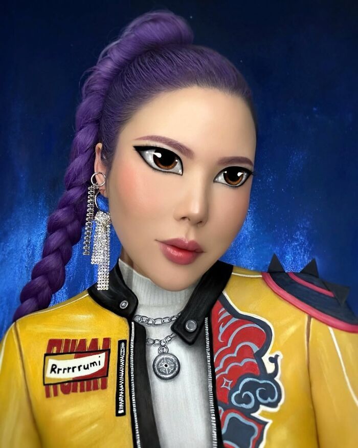 Mimi Choi cria ilusões com maquiagem que fazem seu cérebro duvidar do que está vendo (26 fotos) 15 Mimi Choi cria ilusões com maquiagem que fazem seu cérebro duvidar do que está vendo (26 fotos) 15