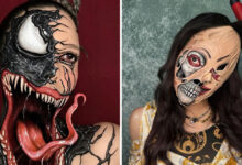 Mimi Choi cria ilusões com maquiagem que fazem seu cérebro duvidar do que está vendo (26 fotos) 24