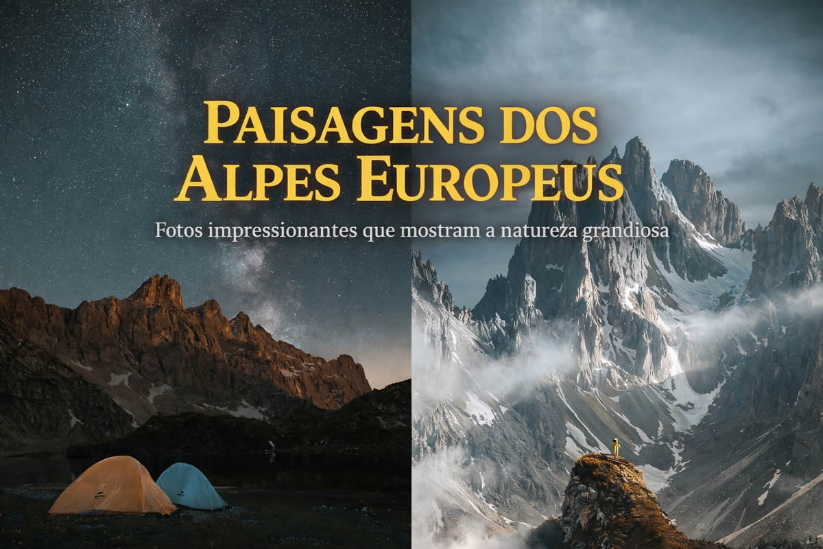 Paisagens dos Alpes europeus: fotos impressionantes que mostram a natureza em sua forma mais grandiosa (30 fotos)
